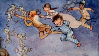Peter Pan - gezeichnet von Mabel Lucie Attwell für J. M. Barries