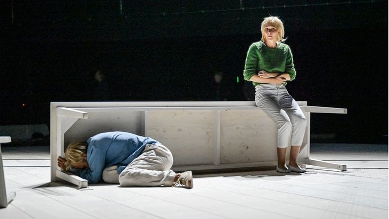 Matthias Leja (Tomas Stockmann), Katharina Hauter (Katrine Stockmann)