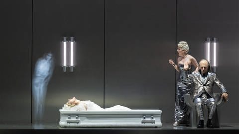 Szene aus „L'Orfeo“ am Opernhaus Zürich