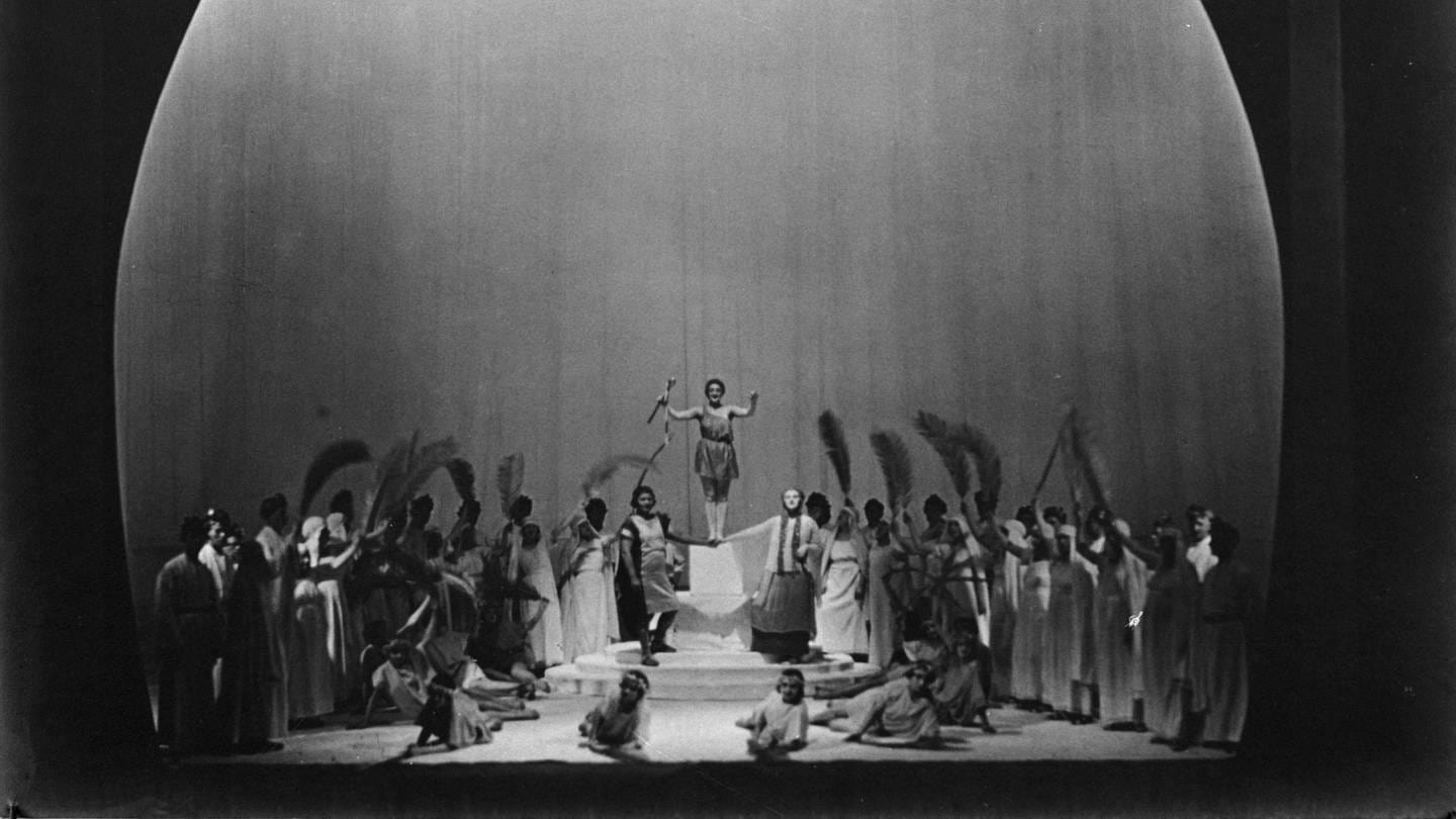 Orfeo ed Euridice  - Szenenfoto aus einer Aufführung am Landestheater Darmstadt