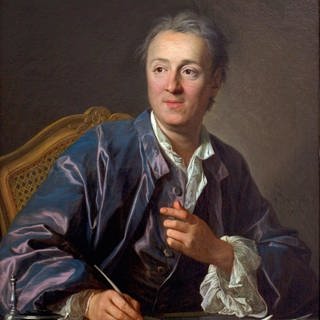 Portrait des Denis Diderot (1713-1784) von Louis Michel Van Loo