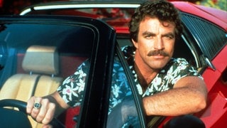 Tom Selleck von der Fernsehserie "Magnum"