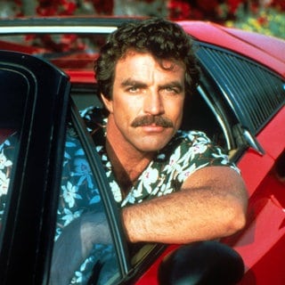 Tom Selleck von der Fernsehserie "Magnum"