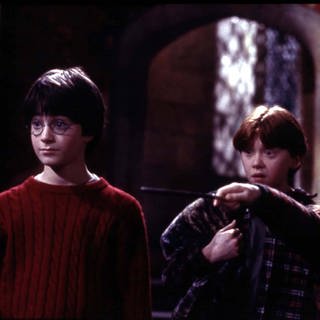 Harry Potter und die Philosophen Stone Daniel Radcliffe, Emma Watson, Rupert Grint