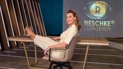 Anja Reschke präsentiert im Ersten «Reschke Fernsehen» (undatierte Aufnahme). Das Satiremagazin wird am 02.02.2023 im Ersten ausgestrahlt.