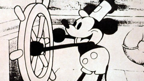 Mickey Mouse in „Steamboat Willie“ (1928)