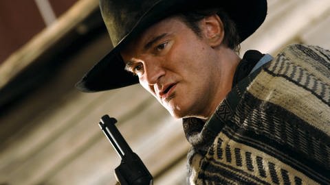 In seinem eigenen Western  „Django Unchained“ spielte der Italo-Western-Fan und Regisseur Quentin Tarantino selbst eine kleine Rolle als Frankie.