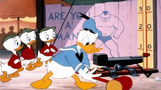 DONALD DUCK GEHT IN DIE LUFT 