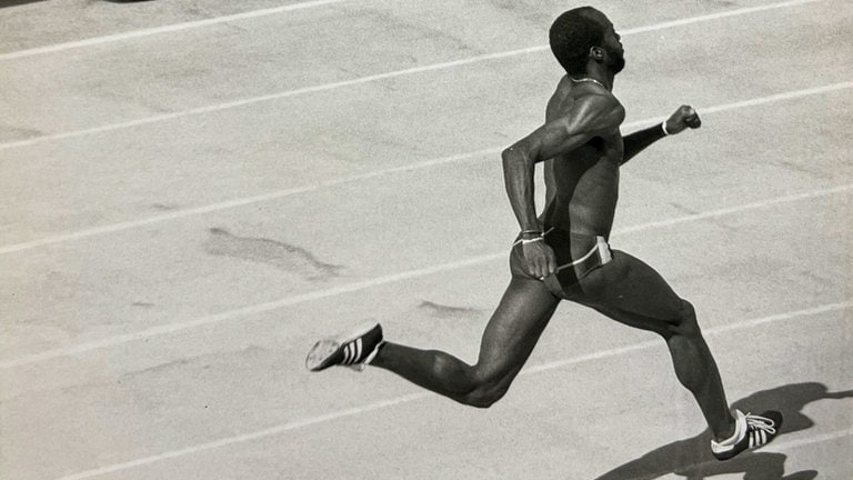 Filmstill aus "Edwin Moses - 13 Steps"