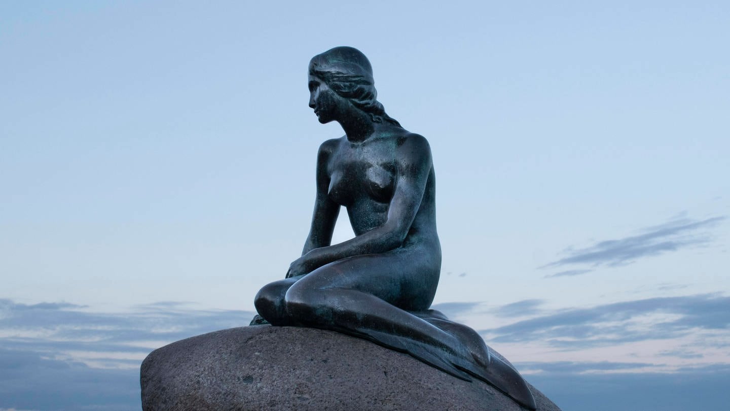 Die kleine Meerjungfrau - Statue in Kopenhagen