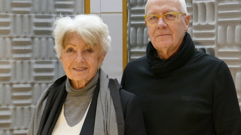 Nicole Heesters mit Regieseur Walter Adler