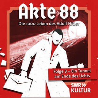 Illustration zur Serie "Akte 88" Staffel 1, Folge 3, Verschwörungstheorien über Hitler nach 1945