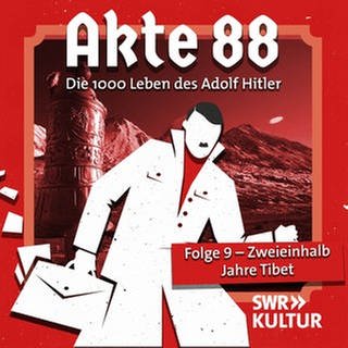 Illustration zur Serie "Akte 88" Staffel 1, Folge 9, Verschwörungstheorien über Hitler nach 1945