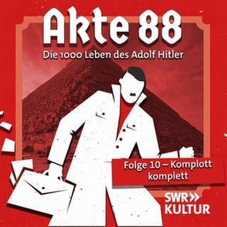 Illustration zur Serie "Akte 88" Staffel 1, Folge 10, Verschwörungstheorien über Hitler nach 1945
