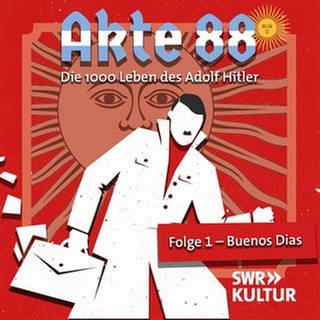 Illustration zur Serie "Akte 88" Staffel 2, Folge 1, Verschwörungstheorien über Hitler nach 1945
