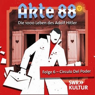 Illustration zur Serie "Akte 88" Staffel 2, Folge 6, Verschwörungstheorien über Hitler nach 1945