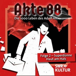 Illustration zur Serie "Akte 88" Staffel 3, Folge 2, Verschwörungstheorien über Hitler nach 1945