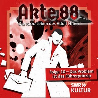 Illustration zur Serie "Akte 88" Staffel 3, Folge 10, Verschwörungstheorien über Hitler nach 1945