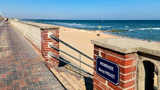 Marcel Proust Pomenade in der Normandie