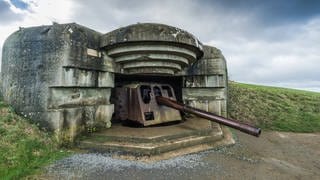 Deutscher Bunker in der Normandie