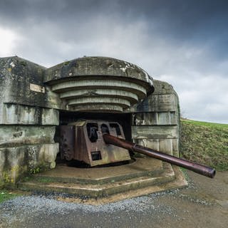 Deutscher Bunker in der Normandie