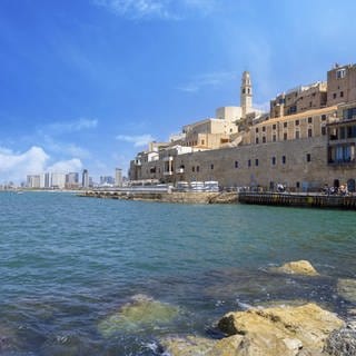 Israel, Tel Aviv Schore Sea, Old Jaffa Port