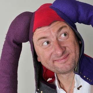 Schauspieler Stefan Wilkening als Till Eulenspiegel