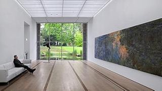 Ausstellungsraum in Riehen in der Fondation Beyeler