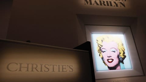 Andy Warhols Gemälde "Marilyn"