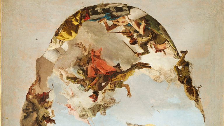 Giovanni Battista Tiepolo, Apotheose der Familie Pisani