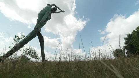 Skulptur in der Südeifel von Georg Herold, Untitled 1, 2022 