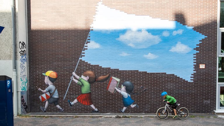 Graffiti Stadt Wand Kunst - Seth