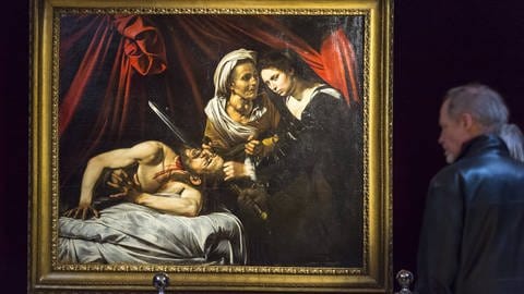 Caravaggio: Judith enthauptet Holofernes (Wiederentdeckte Fassung aus Toulouse)