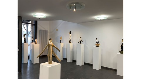 Ausstellung: "Bäume haben lange Gedanken", Edvardas Racevicius in der Galerie der Stadt Fellbach