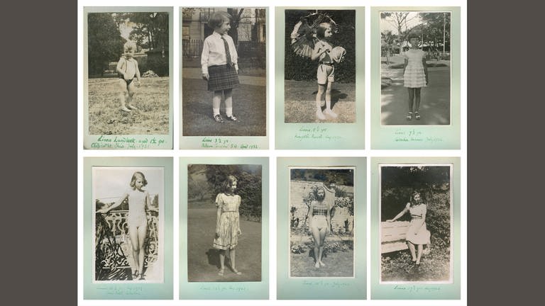 Ethel „Essie“ Buddle Atkinson, Zusammenstellerin, Album eines heranwachsenden Mädchens, 1930–1947