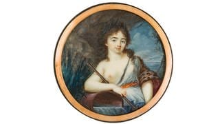 Augustin Dubourg (1750–1800), Junge Dame als Quellnymphe, um 1790