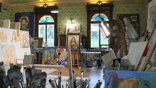 Atelier des ehemaligen Kunstfälschers Beltracchi