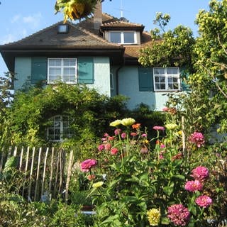 Der Garten von Hermann Hesse in Gaienhofen am Bodensee