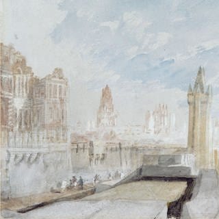 Mainz von Süden - Joseph Mallord William Turner