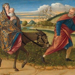 Vittore Carpaccio, Flucht nach Ägypten, ca. 1515, National Gallery of Art, Washington, Samuel H. Kress Collection