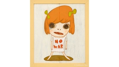 Yoshitomo Nara, No War, 2019.