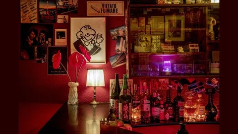 BodenmannSigner: die Bar „El Gato Muerto“, hier im Studio Chantal, Oerlikon, 2021