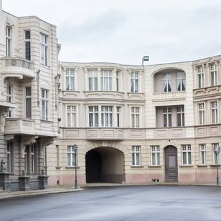 Ein Außenset von Babylon Berlin