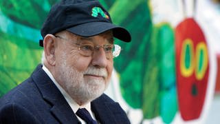 Eric Carle liest sein Kinderbuch "Die Raupe Nimmersatt" in der NBC-Fernsehsendung "Today"  08.10.2009