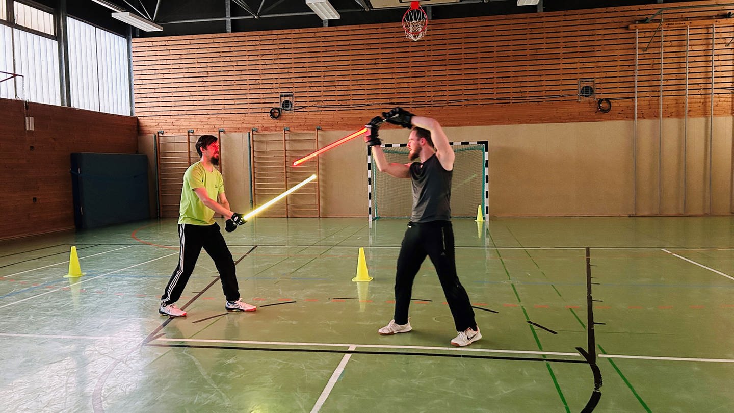 Ludosportler an der Universität Stuttgart beim Training.