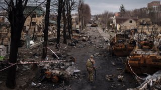 Anzeichen für Kriegsverbrechen in der Ukraine häufen sich