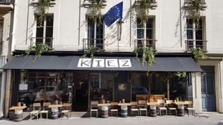 Kiez-Biergarten in Paris