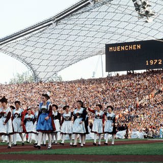 Eröffnungsveranstaltung der Olympischen Sommerspiele 1972 in München