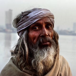 Bettler in Mumbai
