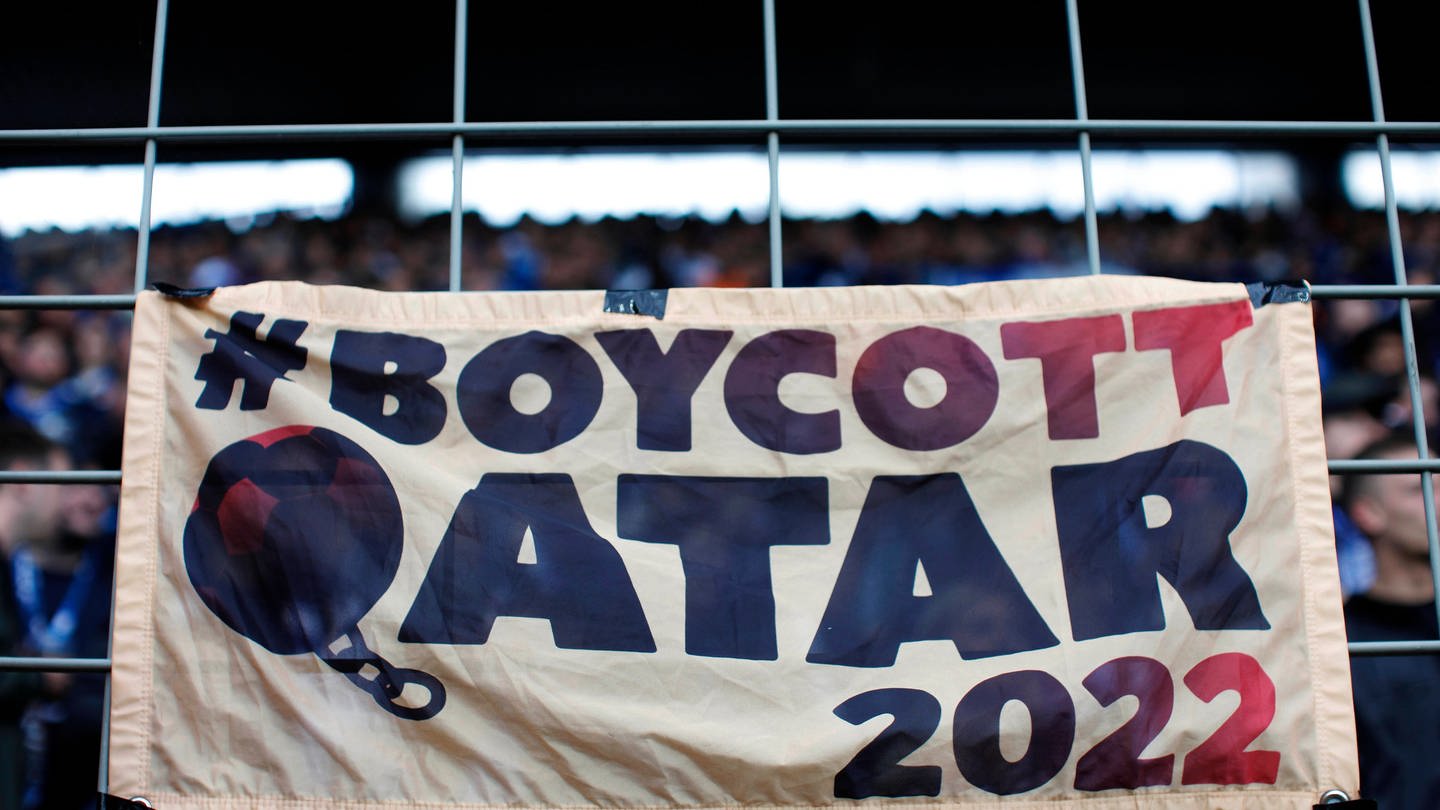 Fans rufen zum Boykott der WM in Katar auf